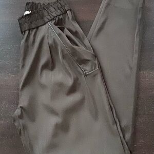 Elaine Kim Black Jogger Pants